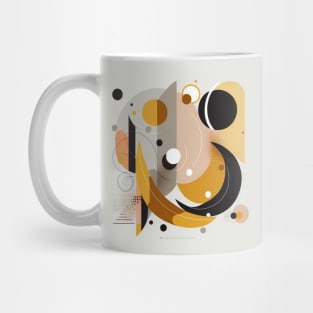 Flat Abstract Retro Geometry Mug